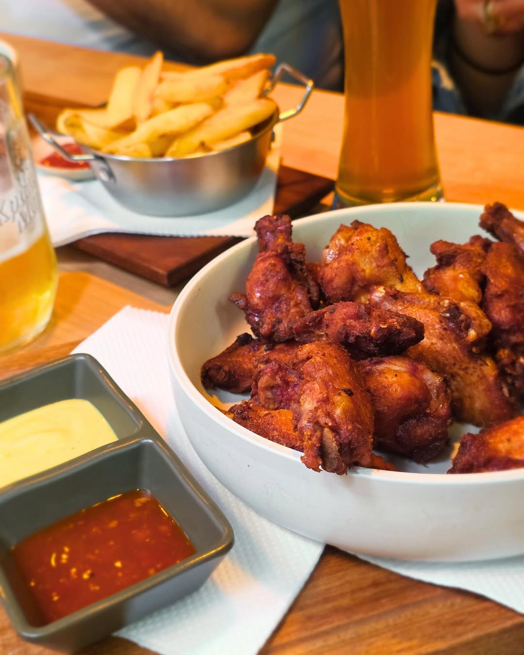 Bad donkey gastropub skopje wings fries craft beer